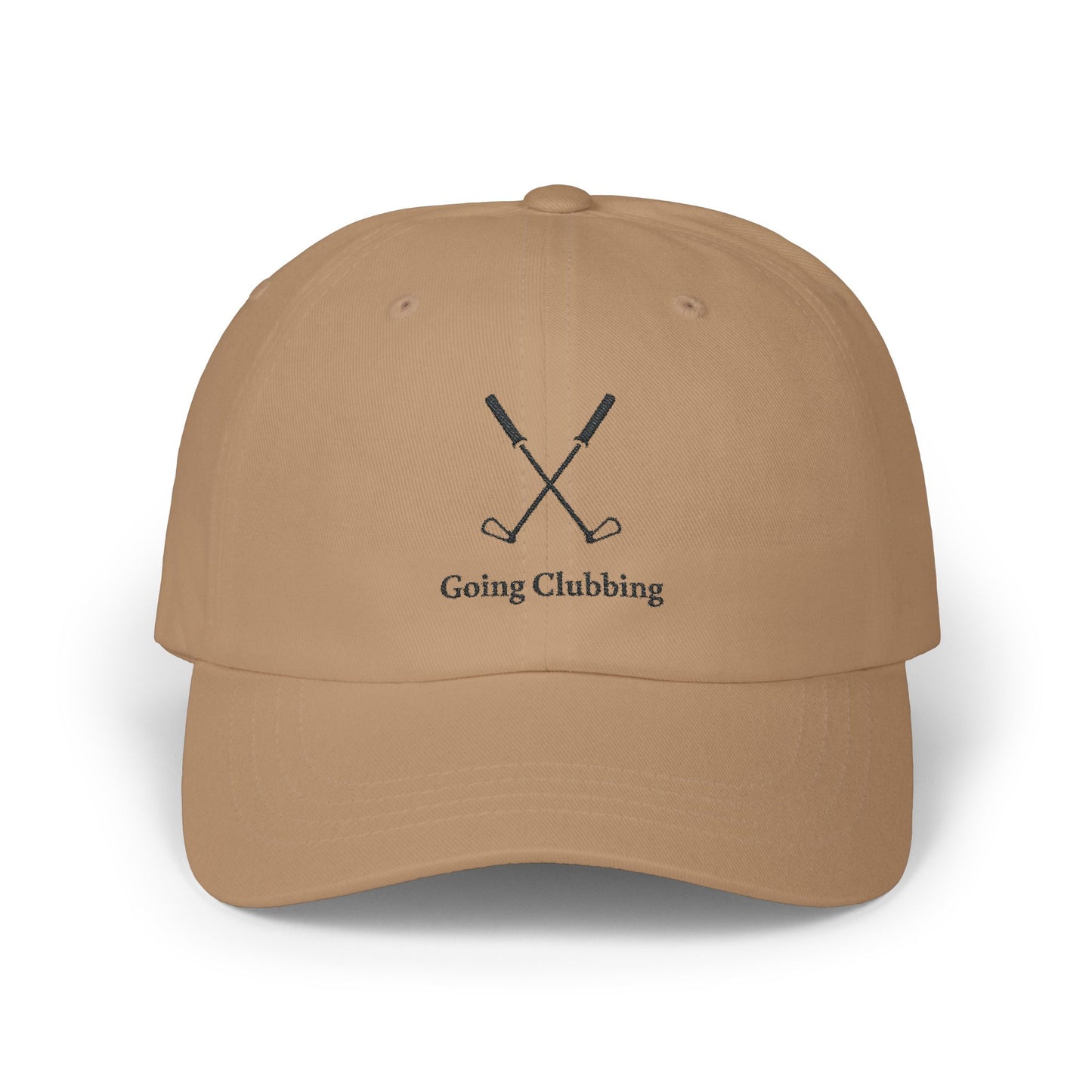 GOING CLUBBING -GOLF unisex Classic Dad Cap