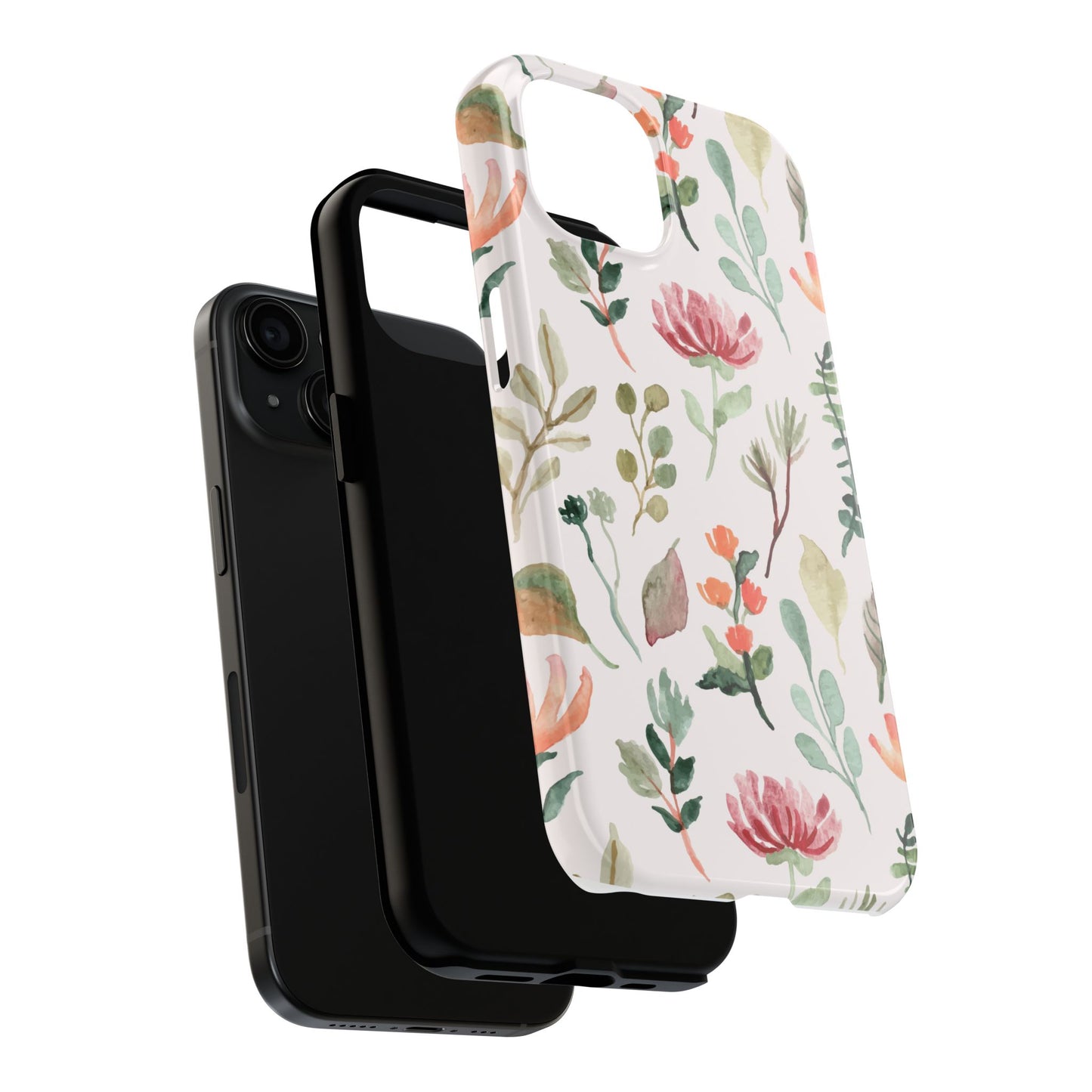 WATERCOLOR FLORAL-Tough Phone Cases