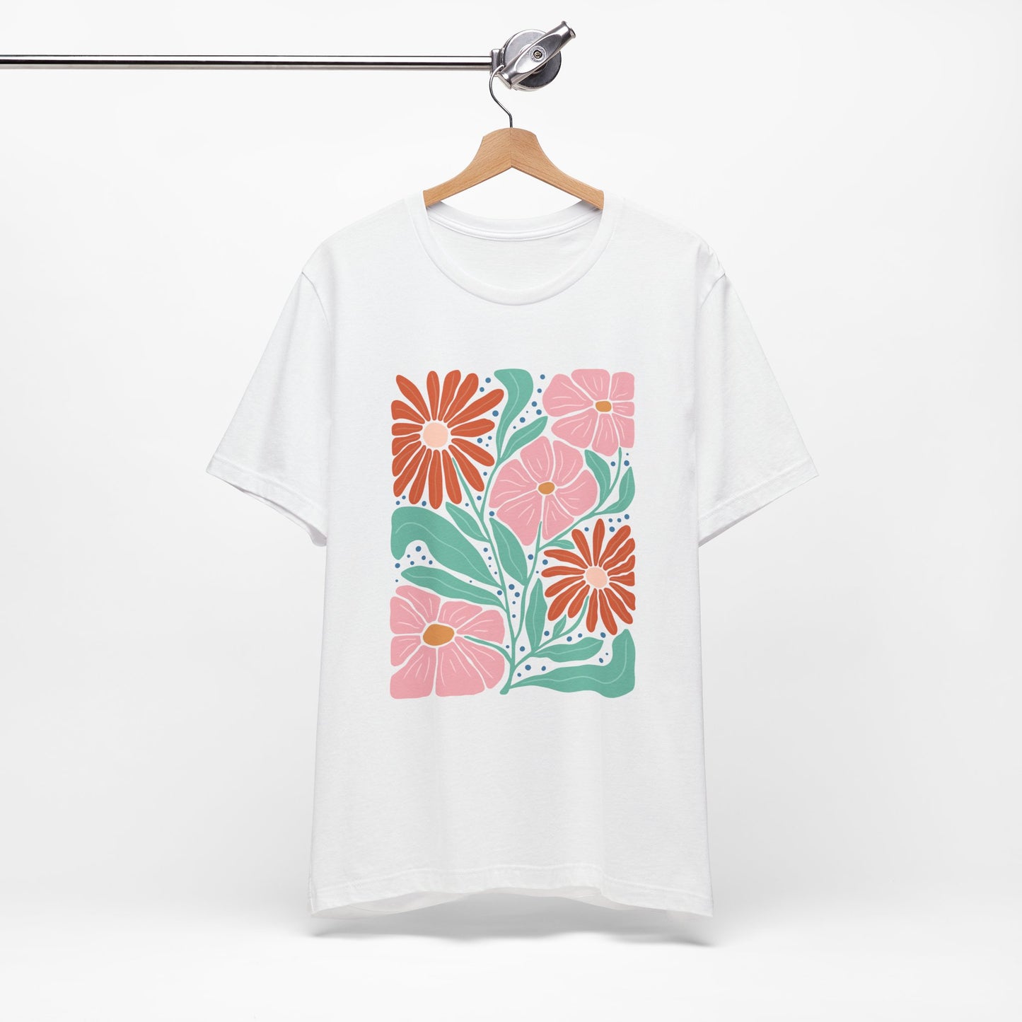 BOLD ABSTRACT FLORAL Unisex Tee