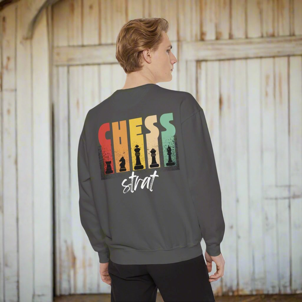 ♟️Chess Strat Unisex Garment-Dyed Sweatshirt