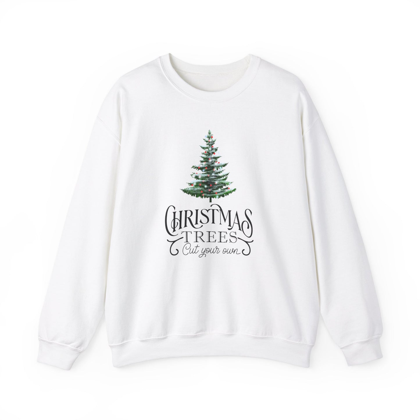 CHRISTMAS TREE-Unisex Heavy Blend™ Crewneck Sweatshirt