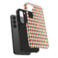 DIAMOND CHECKED CHRISTMAS COLORS-Tough Phone Cases