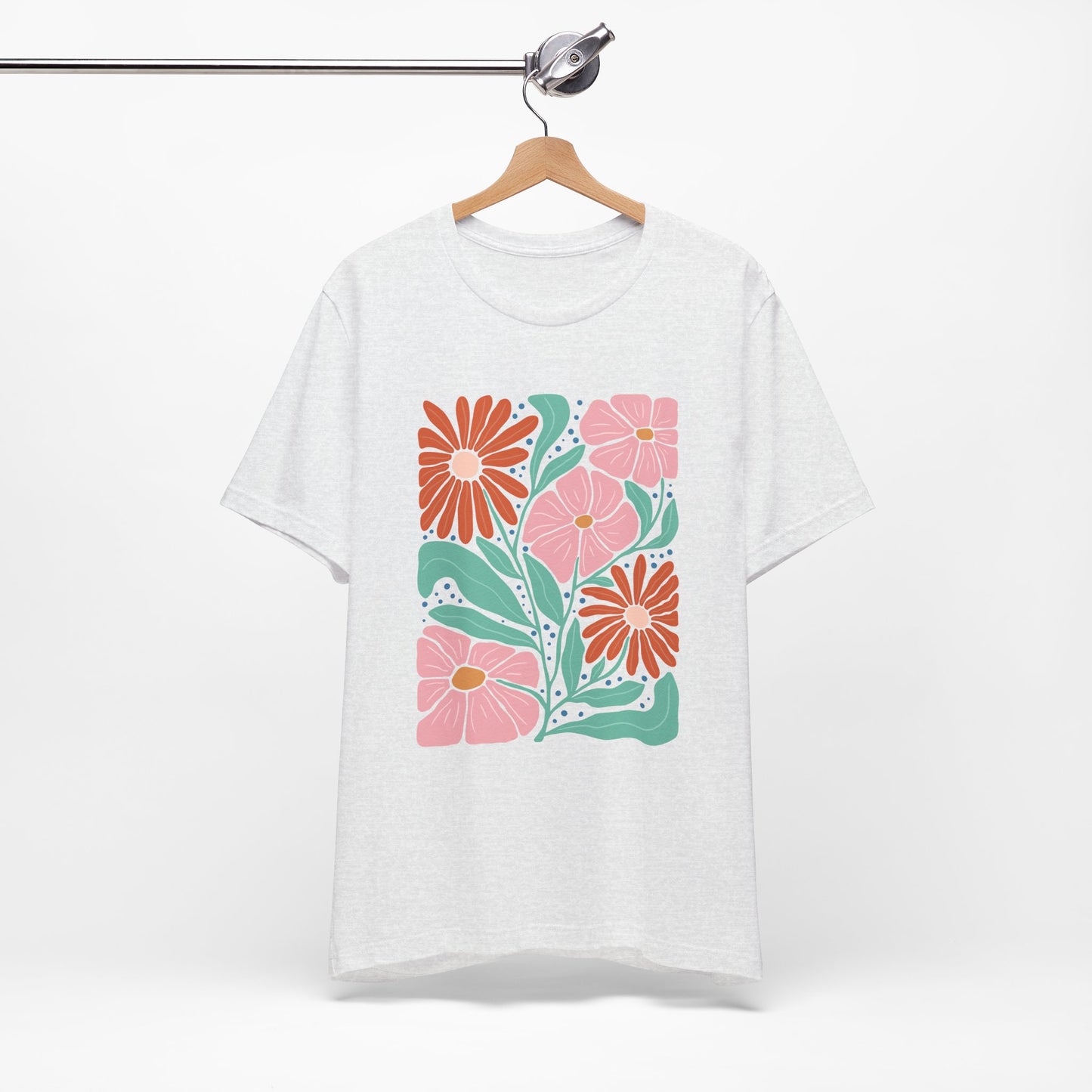 BOLD ABSTRACT FLORAL Unisex Tee