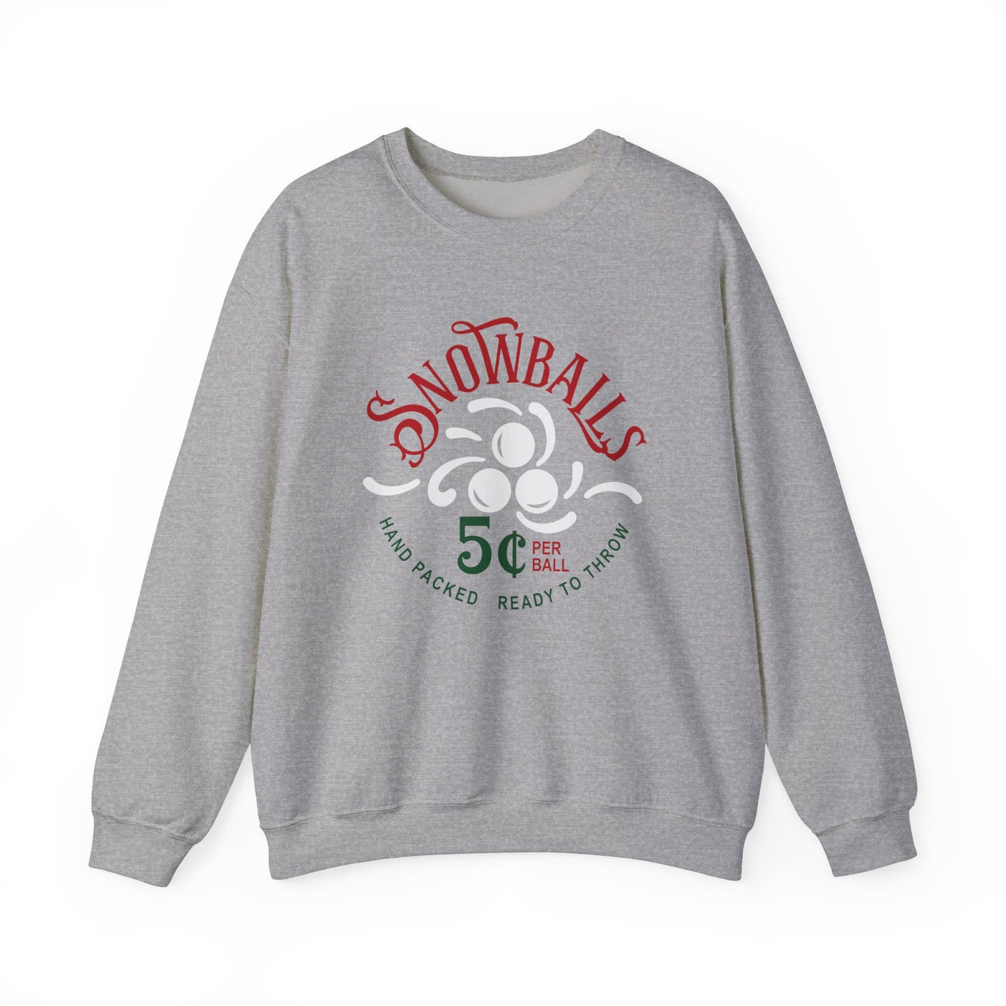 SNOWBALLS 5 CENTS-Unisex Heavy Blend™ Crewneck Sweatshirt