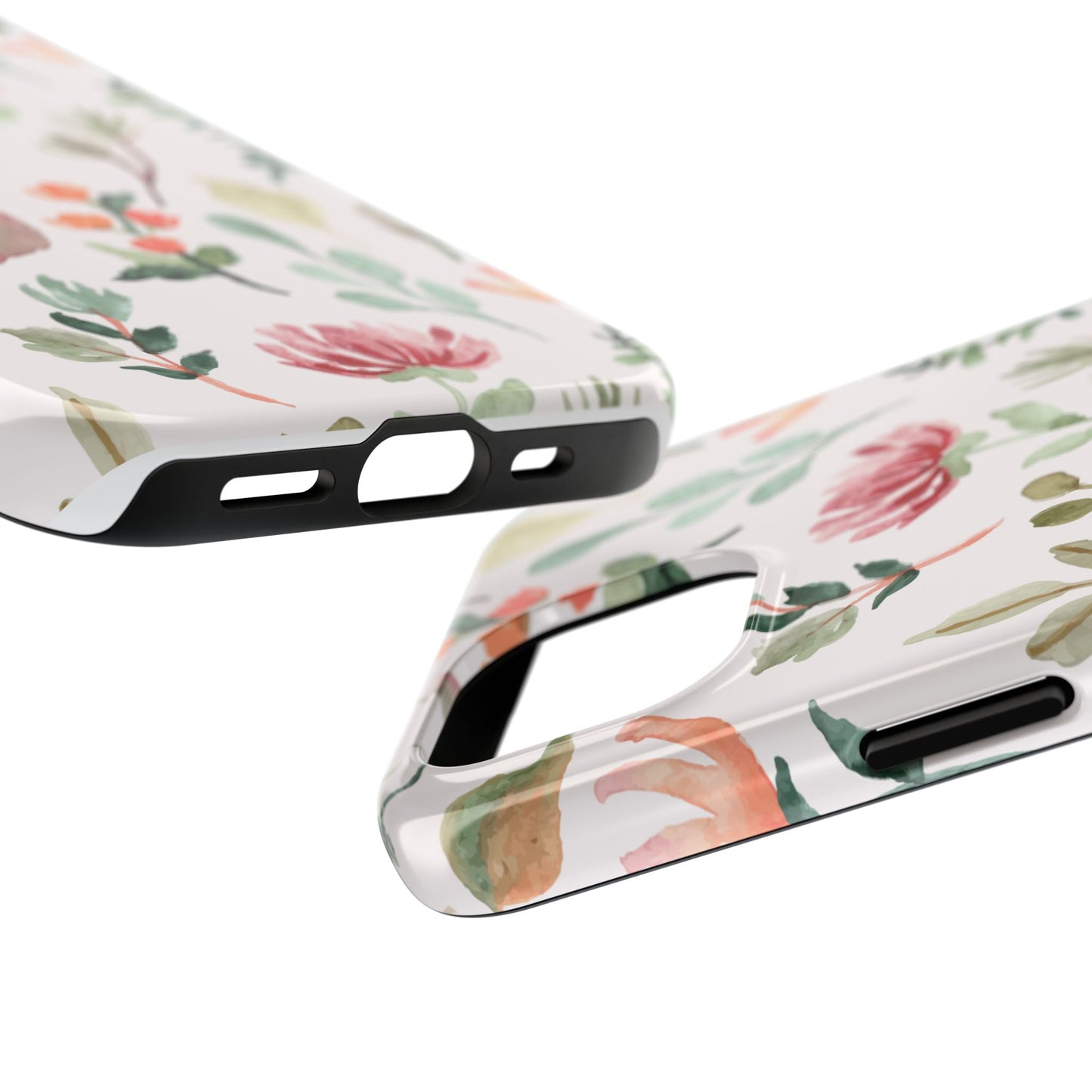 WATERCOLOR FLORAL-Tough Phone Cases