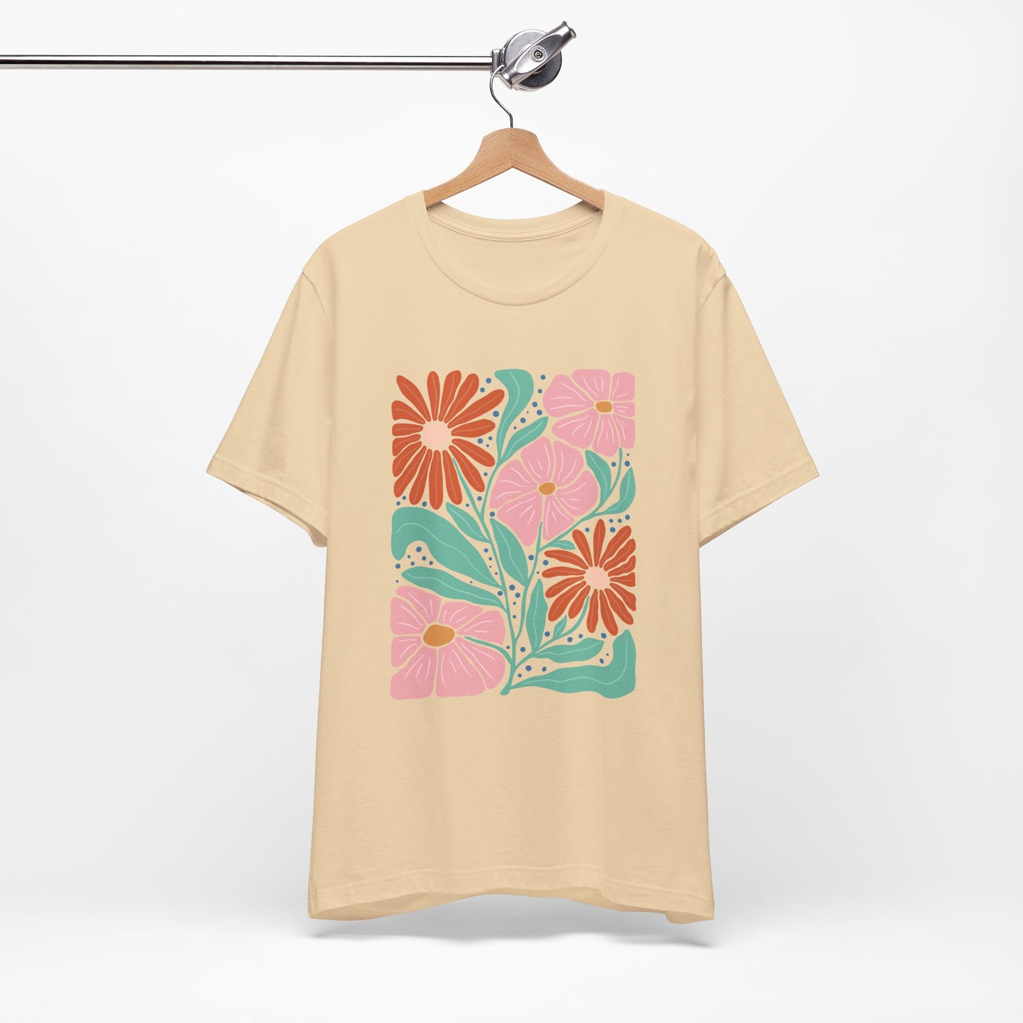 BOLD ABSTRACT FLORAL Unisex Tee