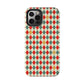 DIAMOND CHECKED CHRISTMAS COLORS-Tough Phone Cases