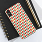 DIAMOND CHECKED CHRISTMAS COLORS-Tough Phone Cases