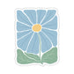 BIG BLUE FLOWER Sticker