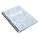 Floral Spiral Notebook - Ruled Line