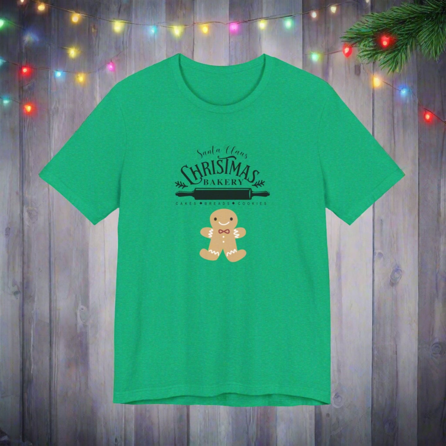 GINGERBREAD MAN BAKERY Unisex Tee