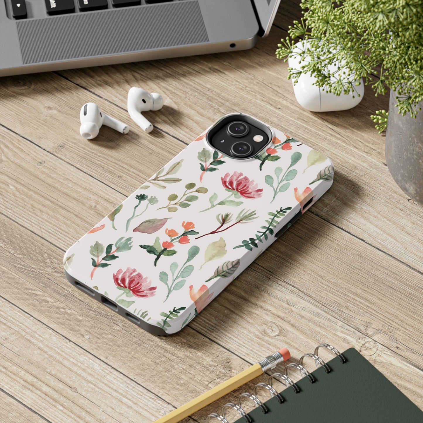 WATERCOLOR FLORAL-Tough Phone Cases