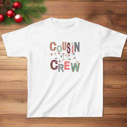 🎄COUSIN CREW CHRISTMAS Kids Tee