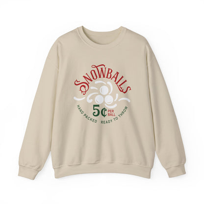 SNOWBALLS 5 CENTS-Unisex Heavy Blend™ Crewneck Sweatshirt