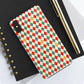 DIAMOND CHECKED CHRISTMAS COLORS-Tough Phone Cases