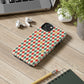 DIAMOND CHECKED CHRISTMAS COLORS-Tough Phone Cases