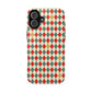 DIAMOND CHECKED CHRISTMAS COLORS-Tough Phone Cases