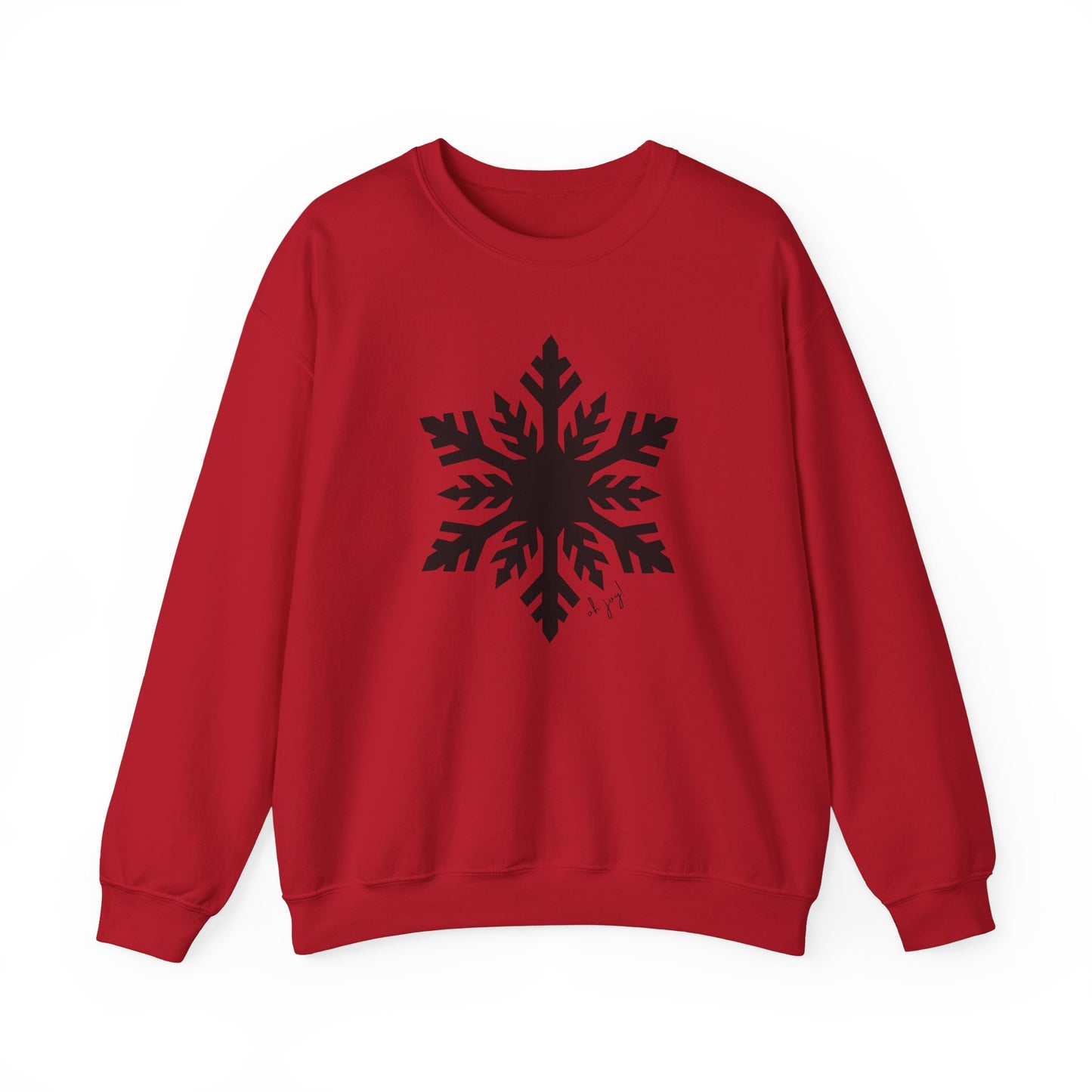 BOLD SNOWFLAKE-Unisex Heavy Blend™ Crewneck Sweatshirt