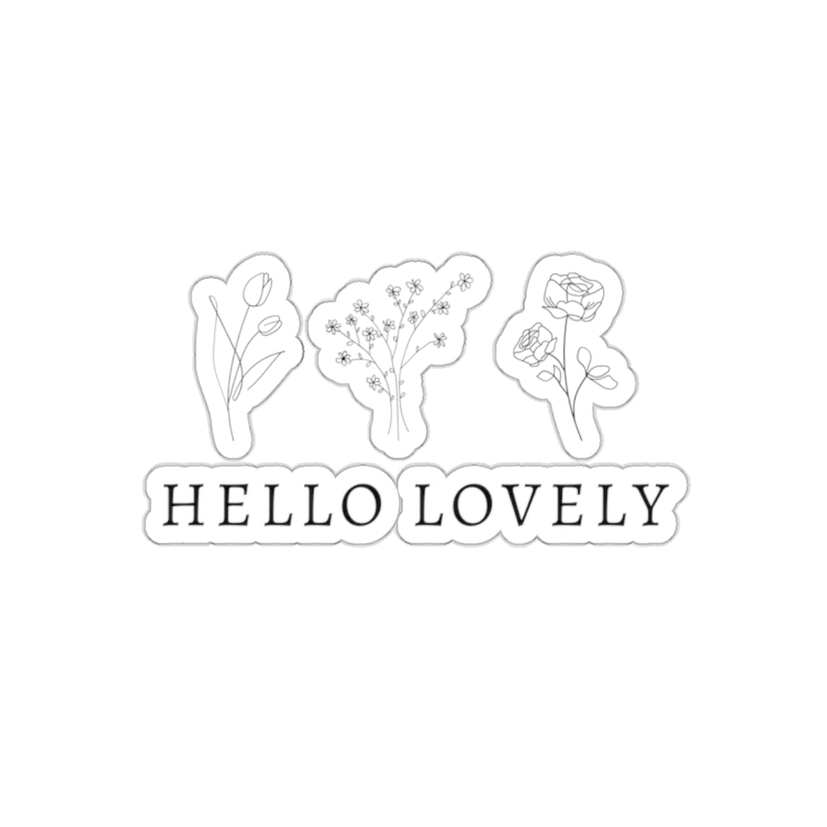 🌿Hello Lovely Sticker🌿