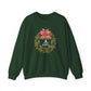 CHRISTMAS WREATH-Unisex Heavy Blend™ Crewneck Sweatshirt