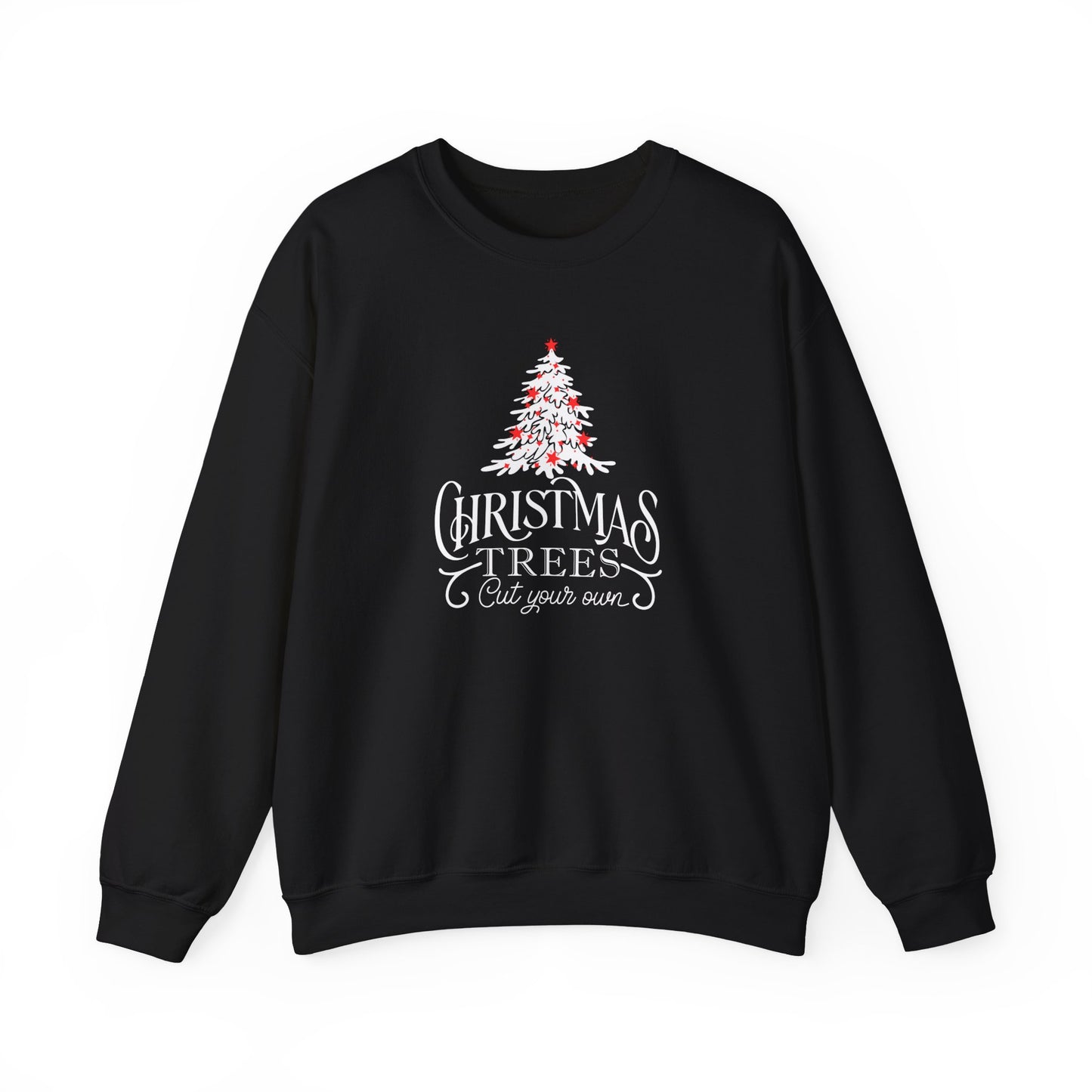 CUT YOUR OWN CHRISTMAS TREE-Unisex Heavy Blend™ Crewneck Sweatshirt