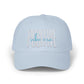 POSITIVE VIBE ERA - White Blue Classic Dad Cap