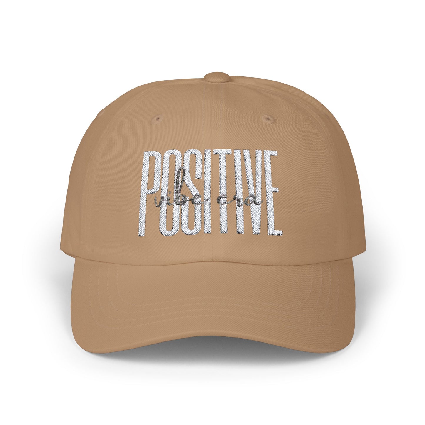 POSITIVE VIBE ERA- GRAY Classic Dad Cap