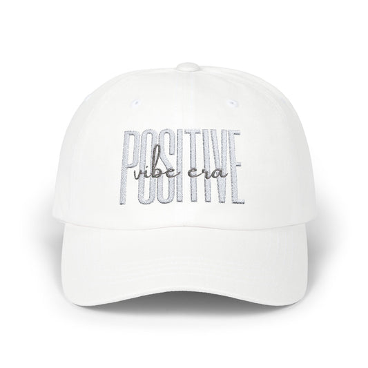 POSITIVE VIBE ERA- GRAY Classic Dad Cap