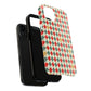 DIAMOND CHECKED CHRISTMAS COLORS-Tough Phone Cases