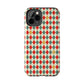 DIAMOND CHECKED CHRISTMAS COLORS-Tough Phone Cases