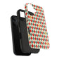 DIAMOND CHECKED CHRISTMAS COLORS-Tough Phone Cases