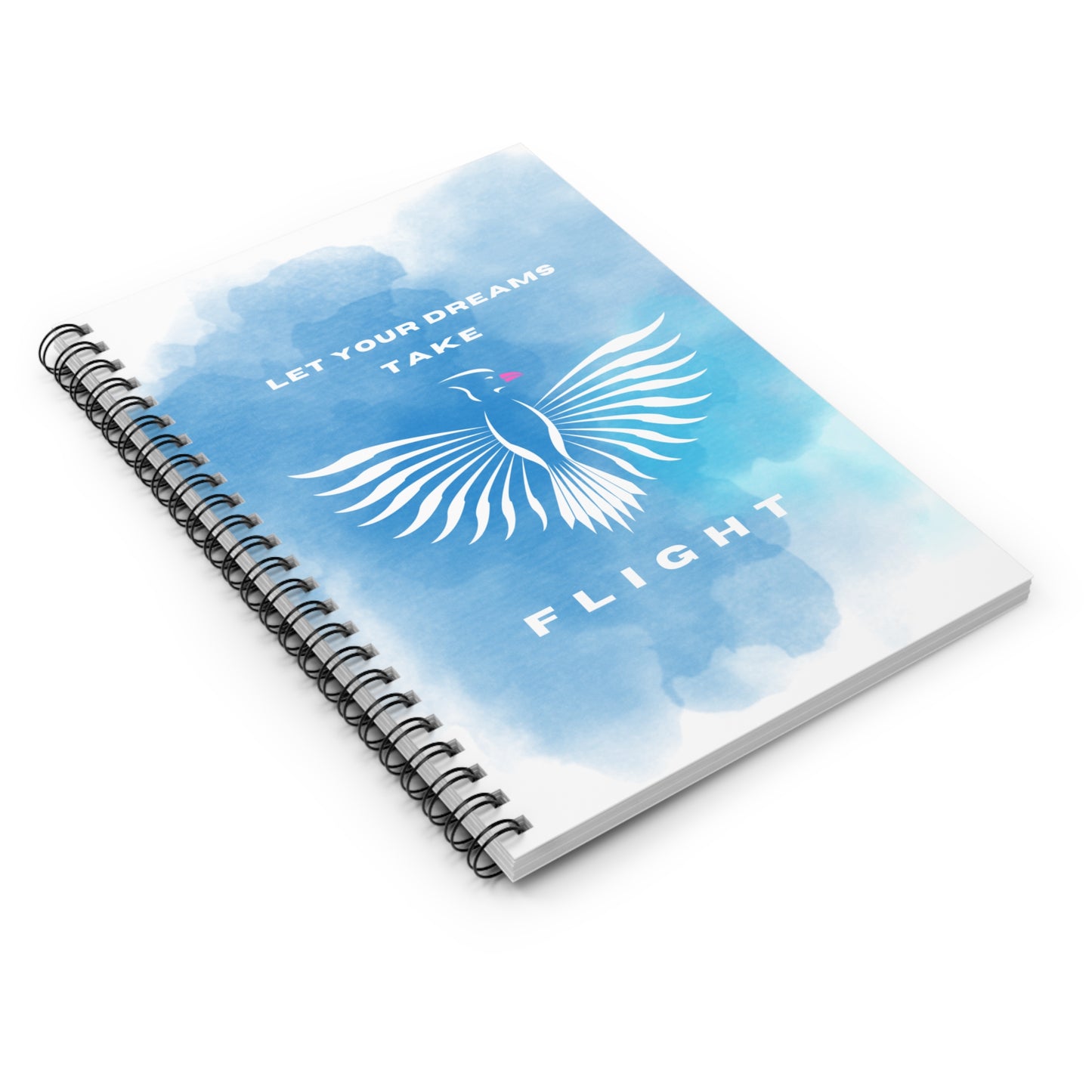 LET YOUR DREAMS TAKE FLIGHT Spiral Notebook - Ruled Line