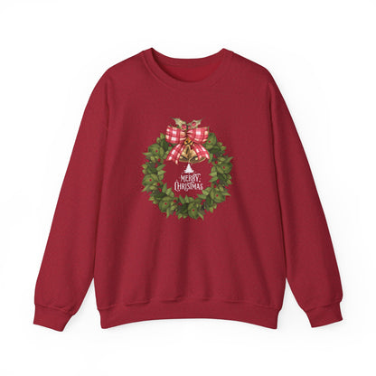 CHRISTMAS WREATH-Unisex Heavy Blend™ Crewneck Sweatshirt