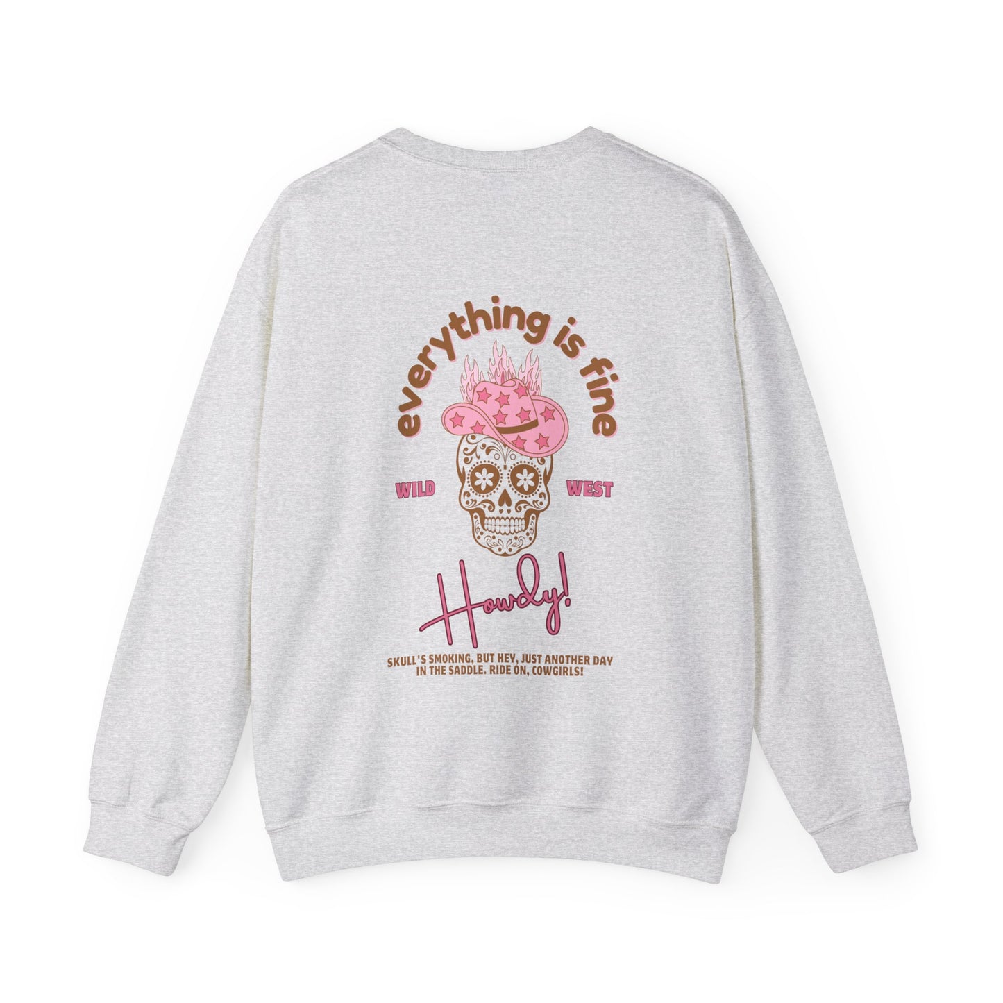 EVERYTHING IS FINE Unisex Heavy Blend™ Crewneck Sweatshirt