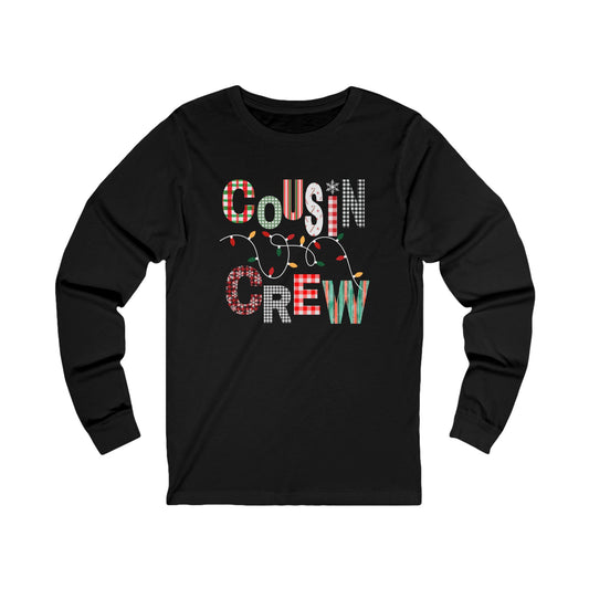 COUSIN CREW CHRISTMAS Unisex Jersey Long Sleeve Tee