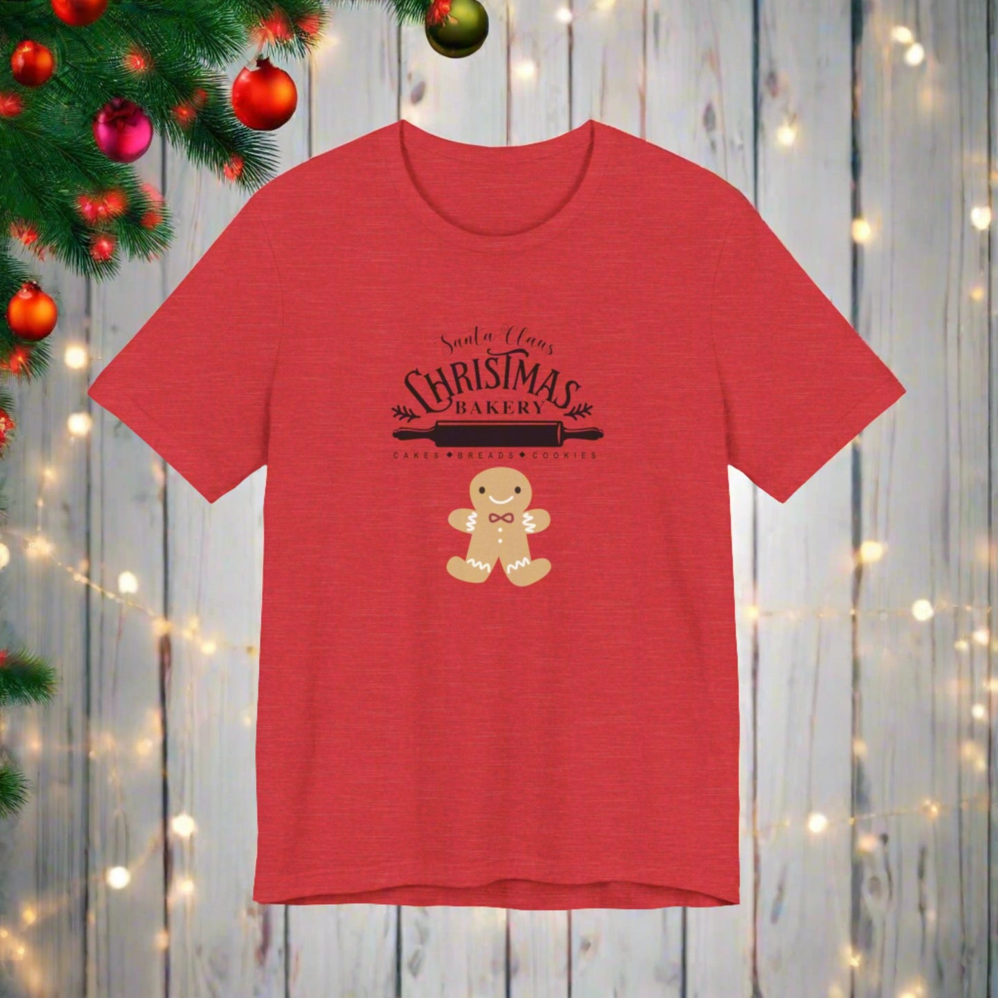 GINGERBREAD MAN BAKERY Unisex Tee