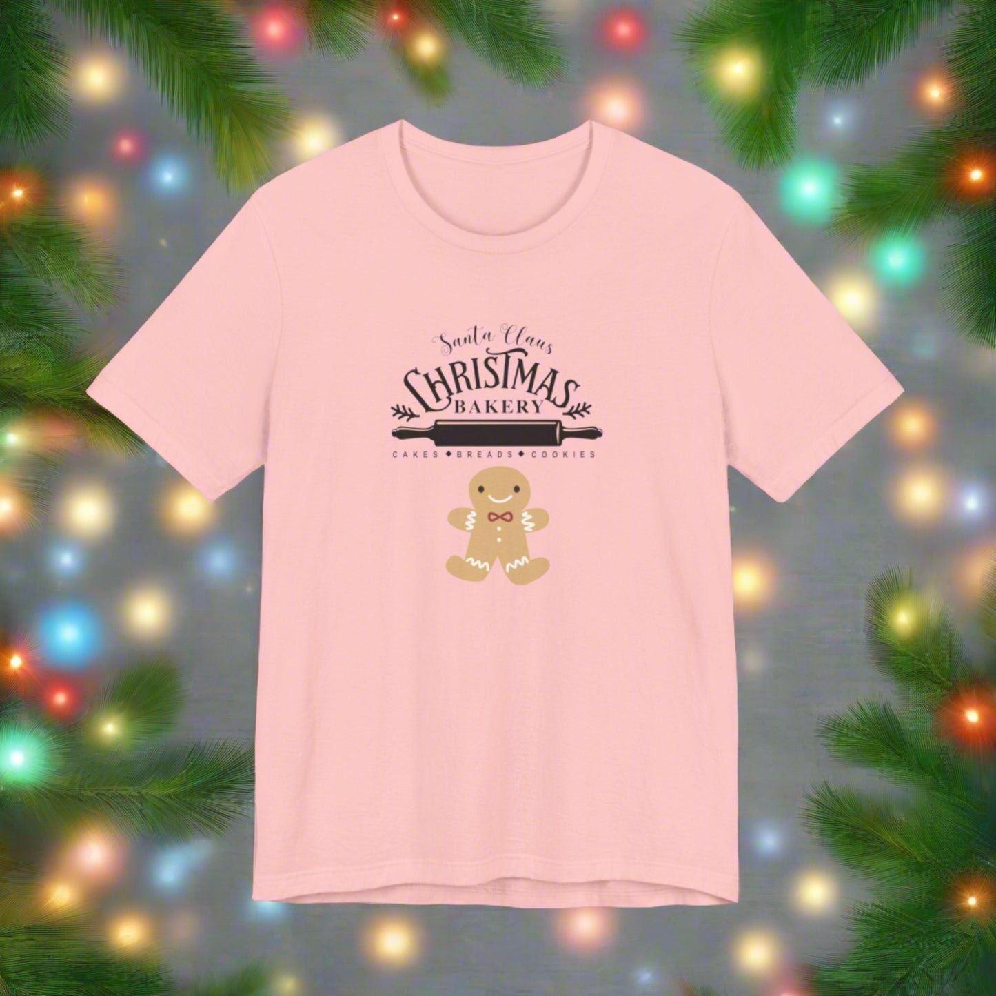 GINGERBREAD MAN BAKERY Unisex Tee