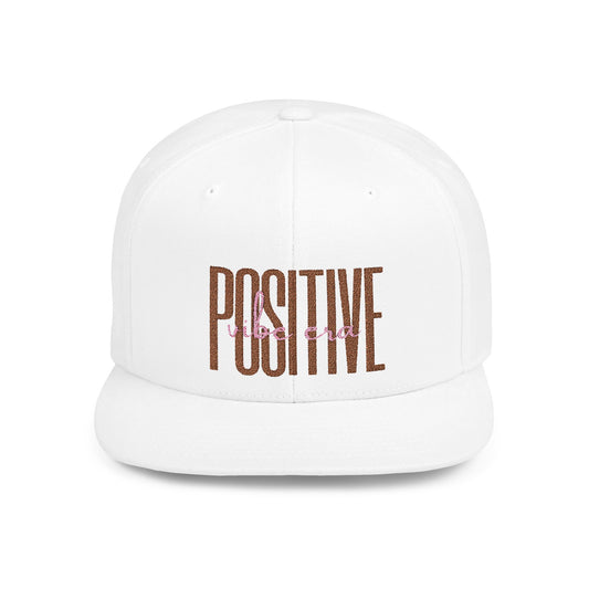 POSITIVE VIBE ERA-Flat Bill Snapback