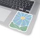 BIG BLUE FLOWER Sticker