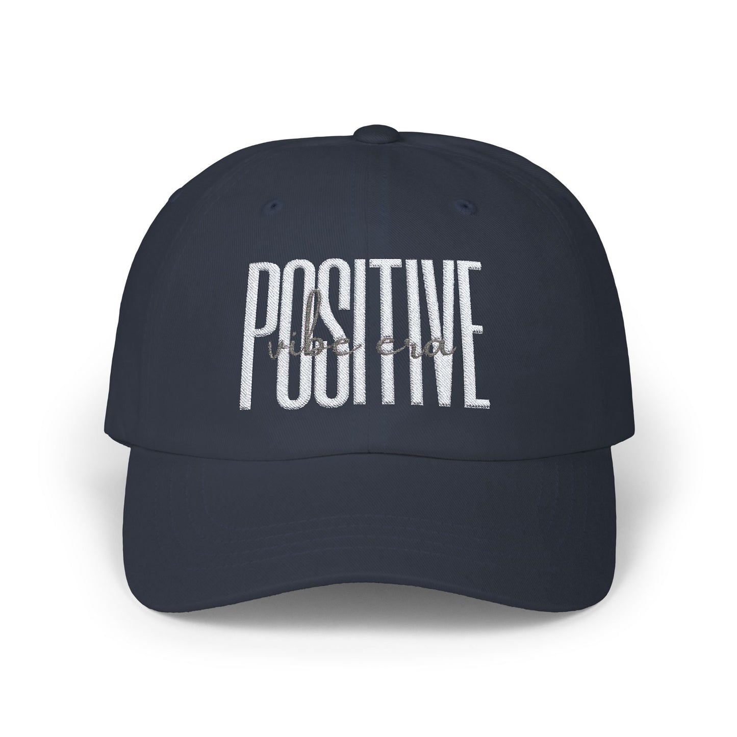 POSITIVE VIBE ERA- GRAY Classic Dad Cap