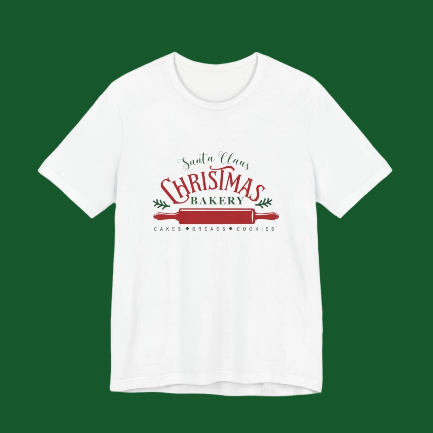 SANTA CHRISTMAS BAKERY Unisex Tee