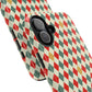 DIAMOND CHECKED CHRISTMAS COLORS-Tough Phone Cases