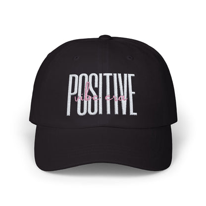 POSITIVE VIBE ERA-White Pink Classic Cap