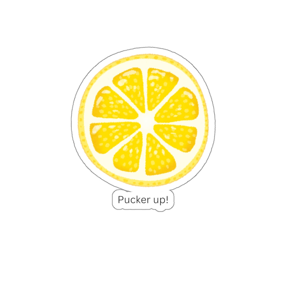 🍋Pucker Up Sticker🍋