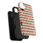 DIAMOND CHECKED CHRISTMAS COLORS-Tough Phone Cases