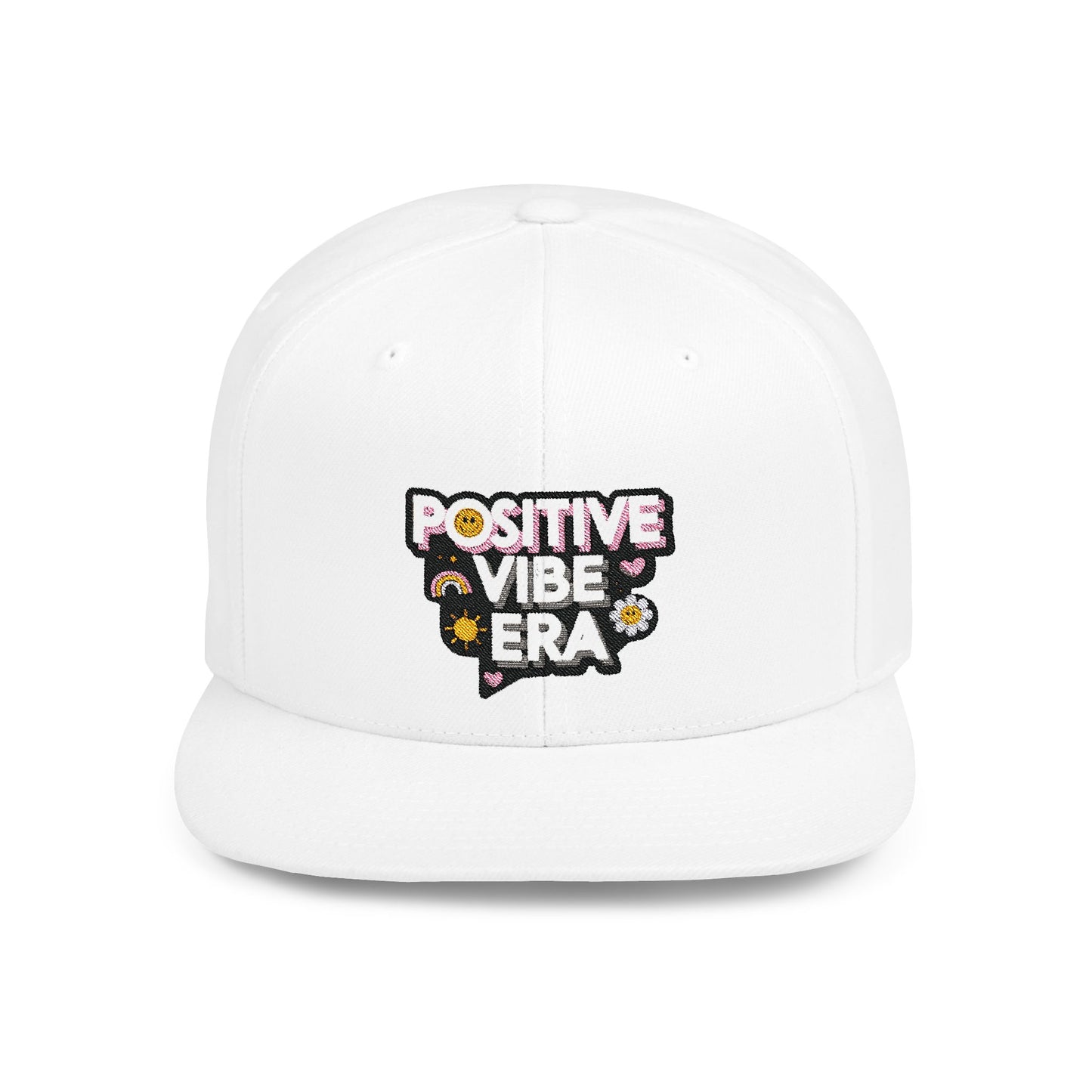 POSITIVE VIBE ERA-Flat Bill Snapback