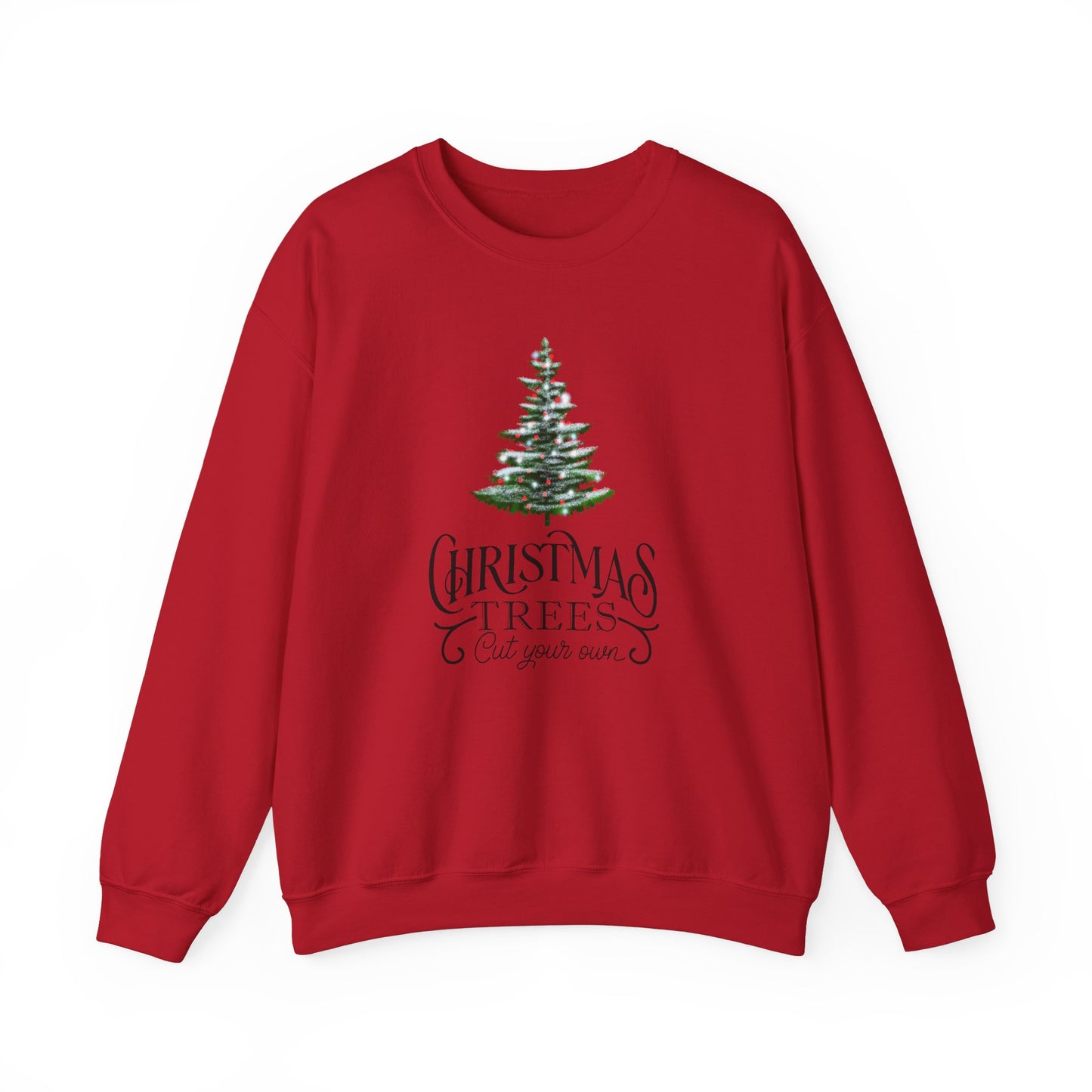 CHRISTMAS TREE-Unisex Heavy Blend™ Crewneck Sweatshirt