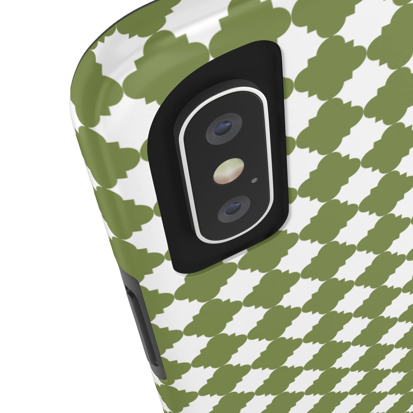 GREEN CHECKED-Tough Phone Cases