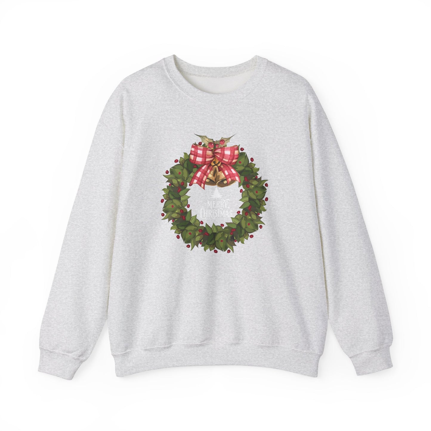 CHRISTMAS WREATH-Unisex Heavy Blend™ Crewneck Sweatshirt