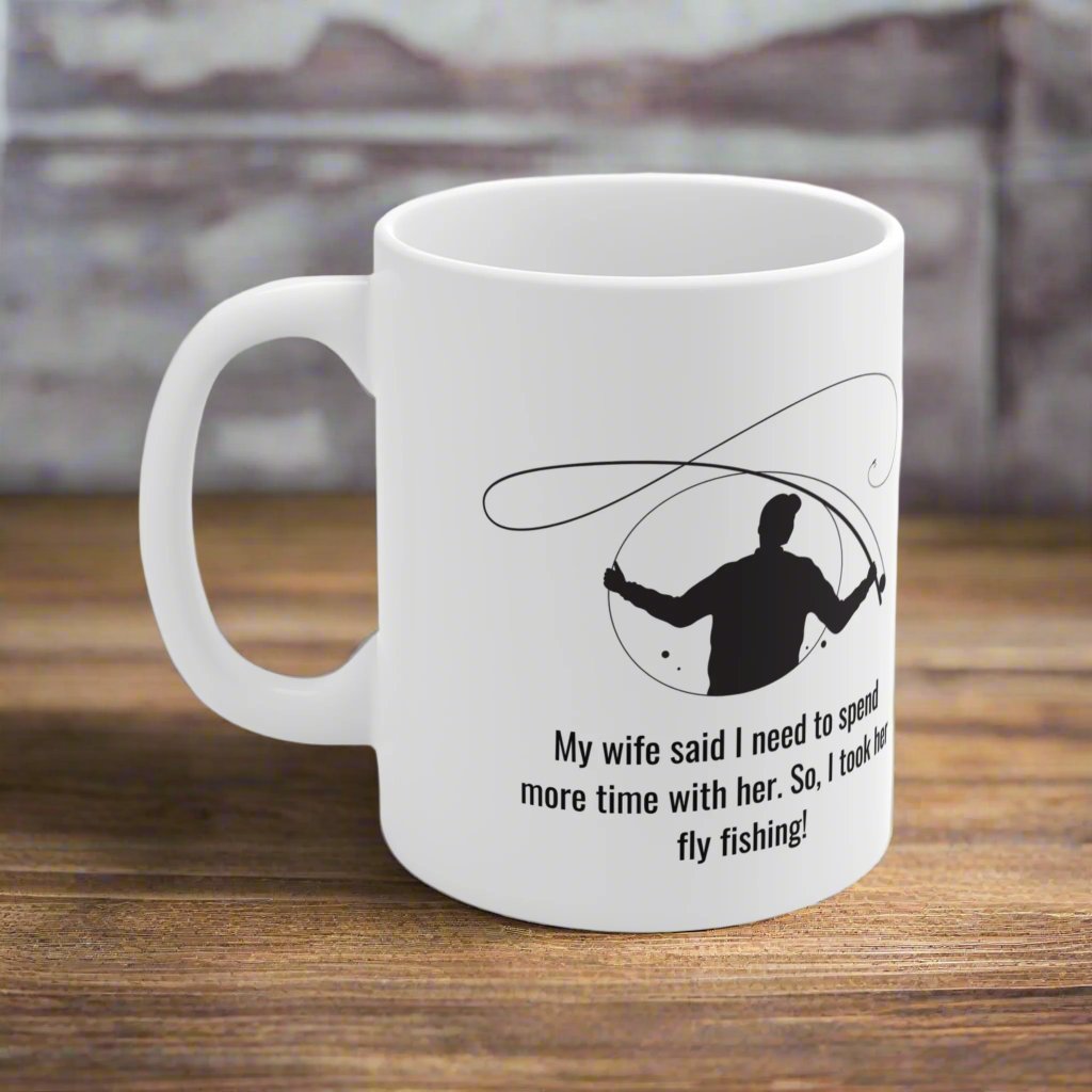 For the Fly Fisherman Mug 11oz